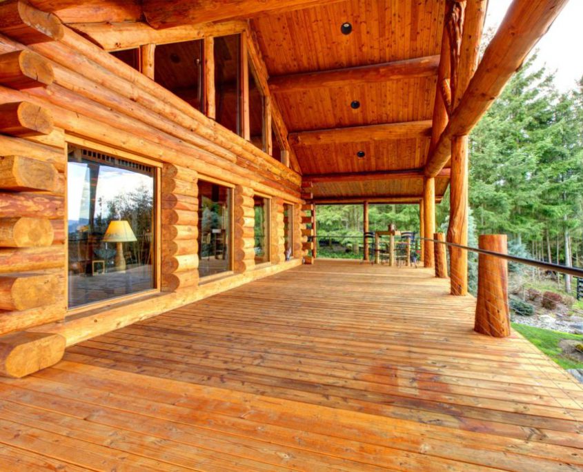 Ohio Log Home Restoration and Refinishing
